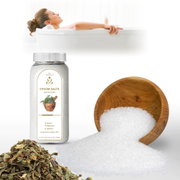 Zen Rituals - set 3 cutii sare de baie cu uleiuri esentiale (aroma lavanda, ylang ylang si plante medicinale) - 3 x 1kg
