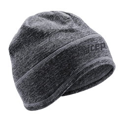 CEP - Caciula iarna sau vreme rece Run Beanie unisex - gri negru melanj