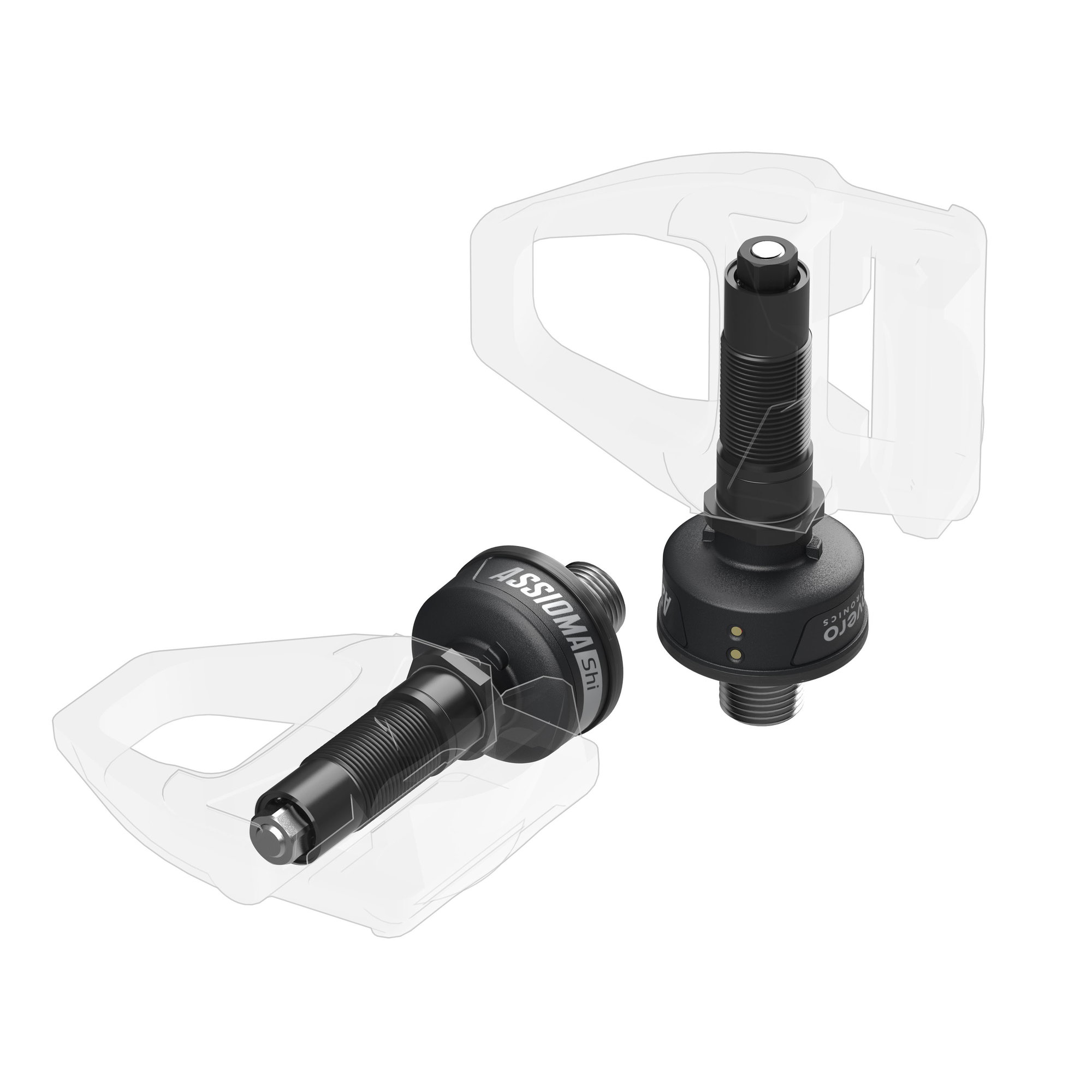 パーツ ASSIOMA PRO POWER METER DUO SHI Favero Assioma DUO-Shi パワーメーター付きアクスル 黒| Bikeinn
