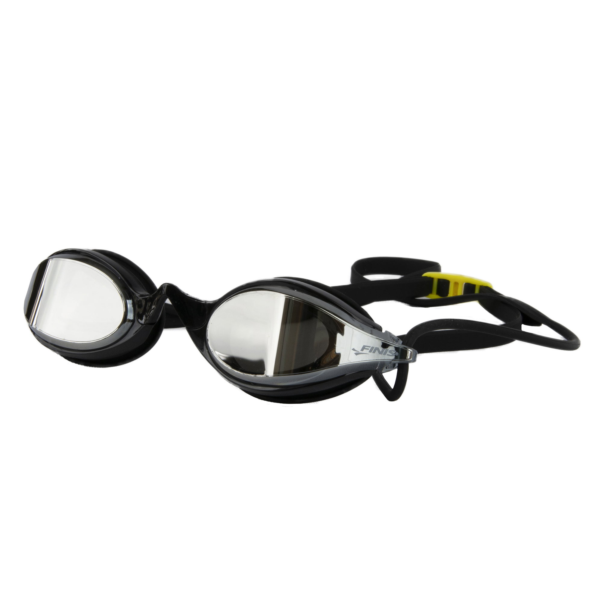 Finis Finis - ochelari inot adulti Circuit 2 Goggles - negru cu lentila oglinda