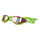 Finis - ochelari inot pentru triatlon Hayden Goggles - verzi cu lentila oglinda portocalie