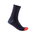 Castelli - sosete ciclism pentru iarna - Bandito Wool 18 - bleumarin-rosu
