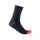 Castelli - sosete ciclism pentru iarna - Bandito Wool 18 - bleumarin-rosu