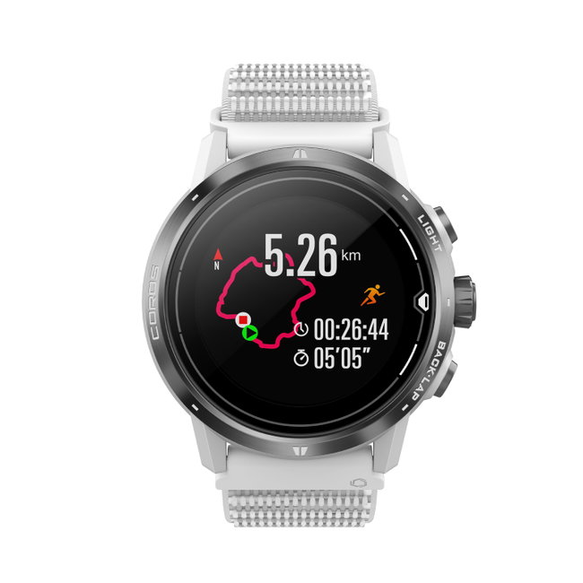 Coros APEX Pro 47mm - ceas GPS multisport premium alb