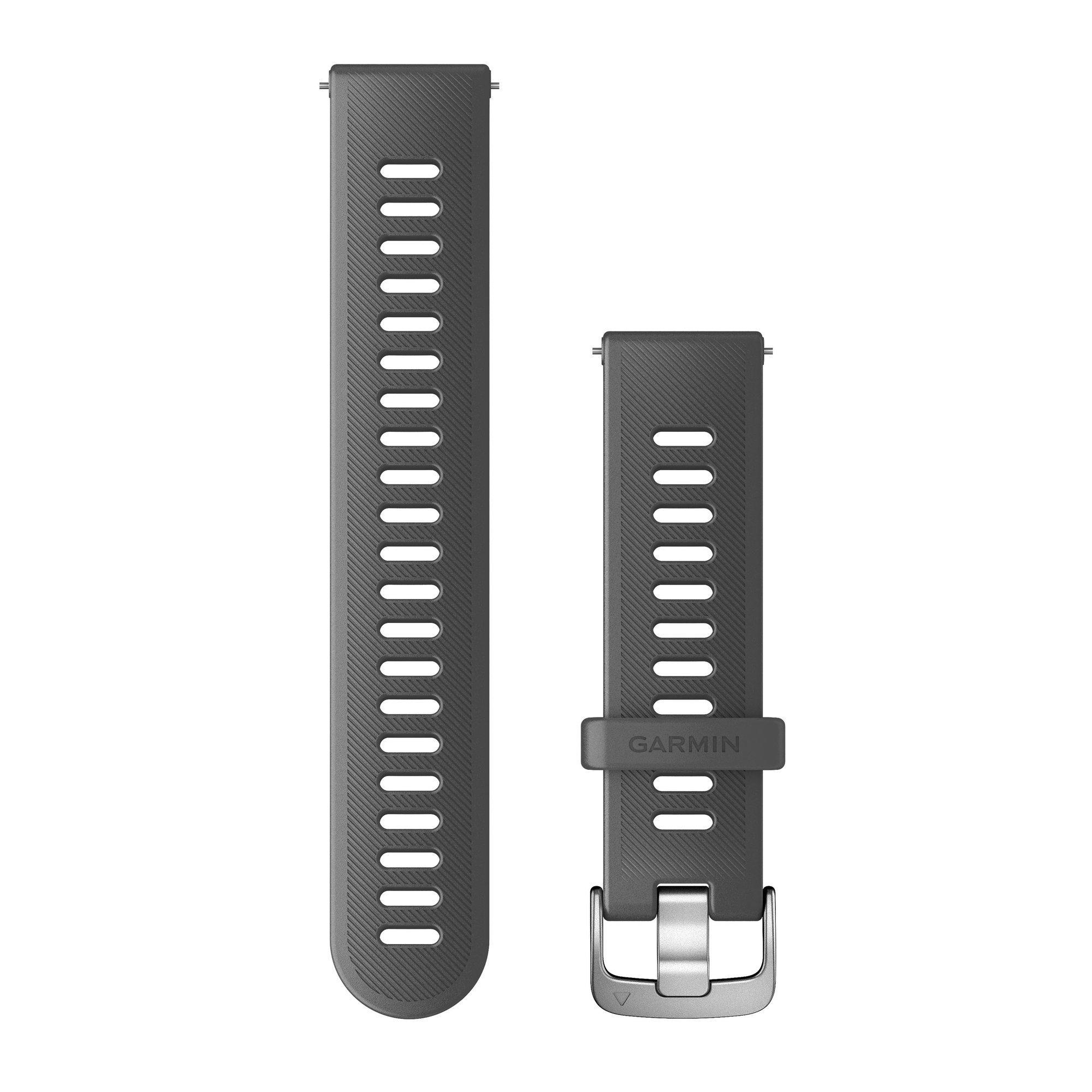 Watch Bands Garmin - Quick Release 20 - Vivoactive 3/ Vivomove / Venu / Forerunner 55/ 245/ 645 curea silicon - gri