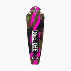 Muc-Off - Aparatoare spate roata bicicleta Back Ride Guard - verde Camo