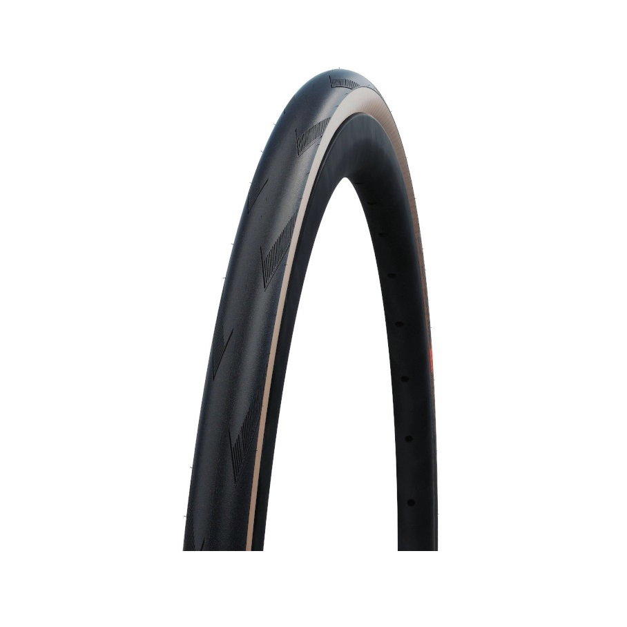 Schwalbe Schwalbe - anvelopa pliabila sosea 28" Pro One Evo Super Race Tubeless Compound Addix - 700x25C - 25-622 - negru transparent skin