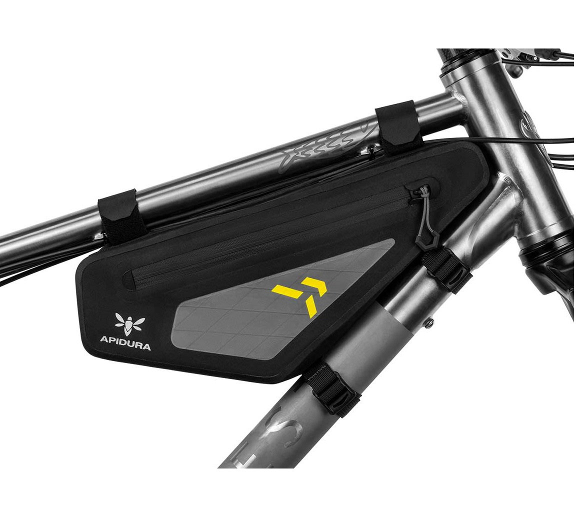 Bicycle Bags & Panniers Apidura - geanta cadru bicicleta Backcountry 2.0 Frame Pack 2 litri - negru gri