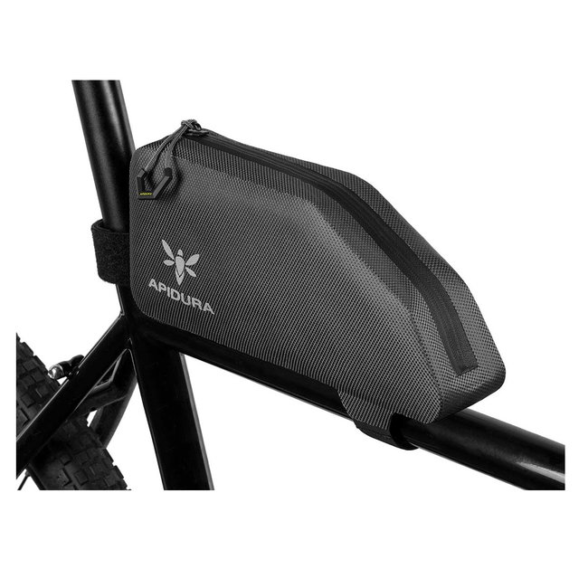 Apidura - geanta mica cadru bicicleta Expedition Top Tube Pack 1 litru - gri negru
