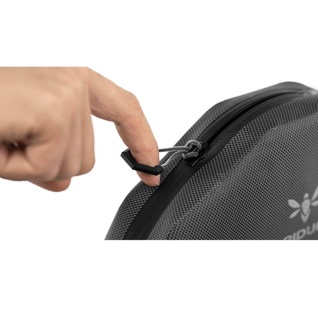 Apidura - geanta mica cadru bicicleta Expedition Top Tube Pack 1 litru - gri negru