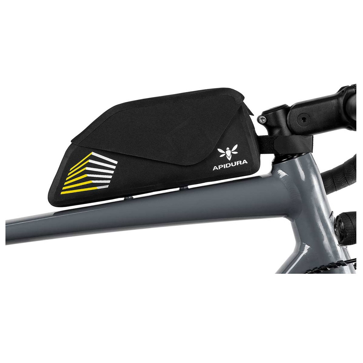 Bicycle Bags & Panniers Apidura - geanta mica cadru bicicleta Racing Bolt-On Top Tube Pack 1 litru - negru