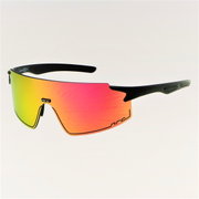 NRC - ochelari soare sport P-Ride SPP, lentile Allmat+ oglinda roz vintage multicolor - rama neagra