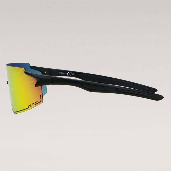 NRC - ochelari soare sport P-Ride SPP, lentile Allmat+ oglinda roz vintage multicolor - rama neagra