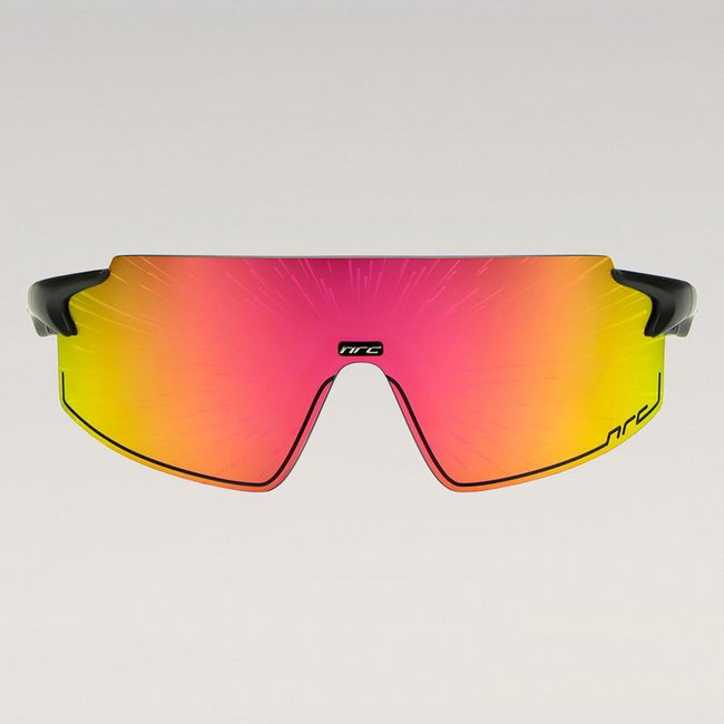 NRC - ochelari soare sport P-Ride SPP, lentile Allmat+ oglinda roz vintage multicolor - rama neagra