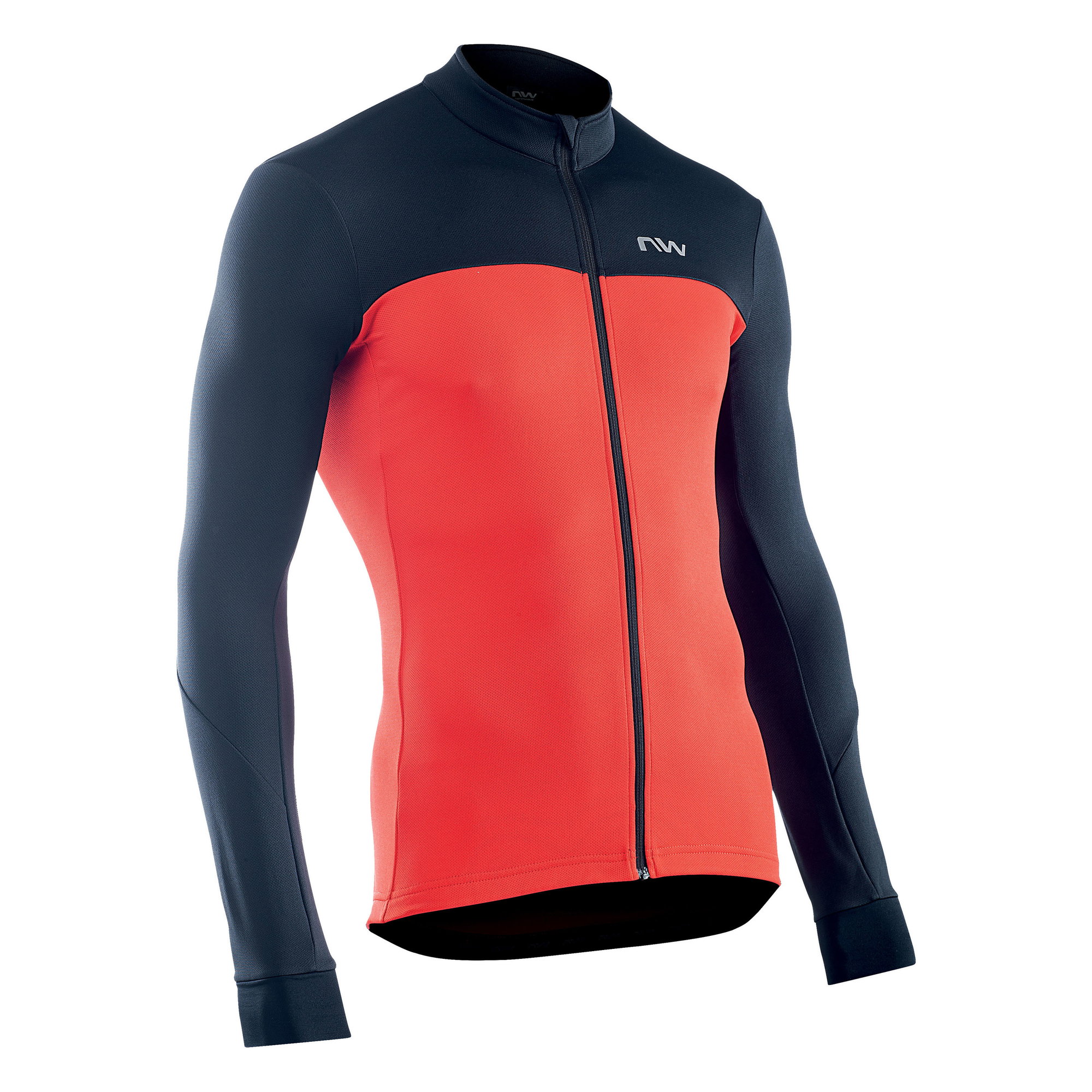 Northwave Northwave - bluza ciclism barbati maneca lunga Force 2 - negru rosu