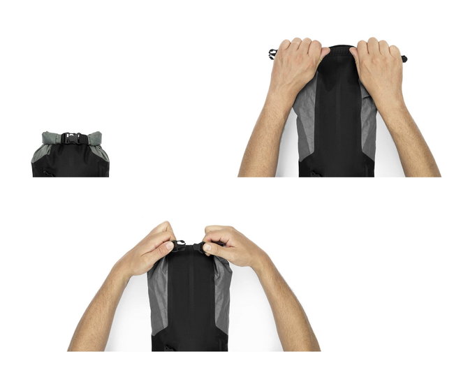 Apidura - geanta bicicleta cu prindere pe ghidon, Backcountry 2.0 Handlebar Pack 11 litri - gri negru galben