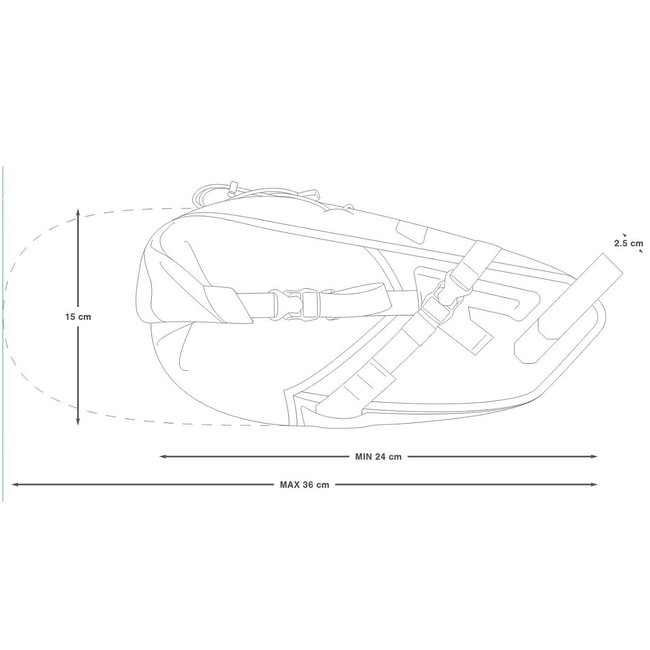Apidura - geanta bicicleta cu prindere sub sa, Backcountry Saddle Pack 6 litri - gri negru galben