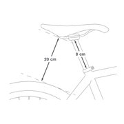 Apidura - geanta bicicleta cu prindere sub sa, Expedition Saddle Pack 14 litri - gri negru galben