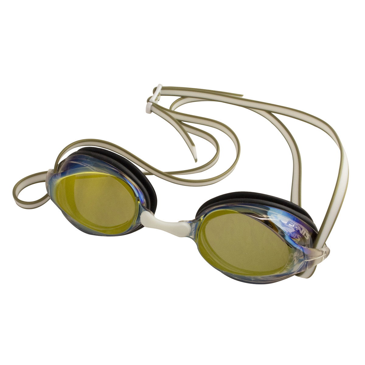 Finis Finis - ochelari inot adulti Tide Goggles - auriu oglinda alb
