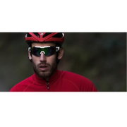 Spiuk - ochelari soare sport Profit, 2 lentile de schimb transparent si rosu oglinda - rama rosie
