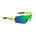 Spiuk - ochelari soare sport Profit, 2 lentile de schimb transparent si verde oglinda  - rama galben fluo