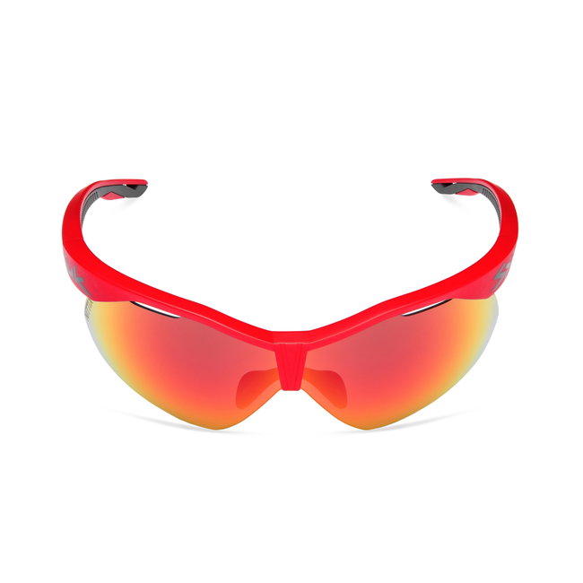 Spiuk - ochelari soare sport Ventix K, 2 lentile de schimb Nittix transparent si rosu oglinda - rama rosie neagra