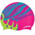 Finis - Casca inot silicon pentru copii Mermaid Silicone Cap Crown - roz multicolor