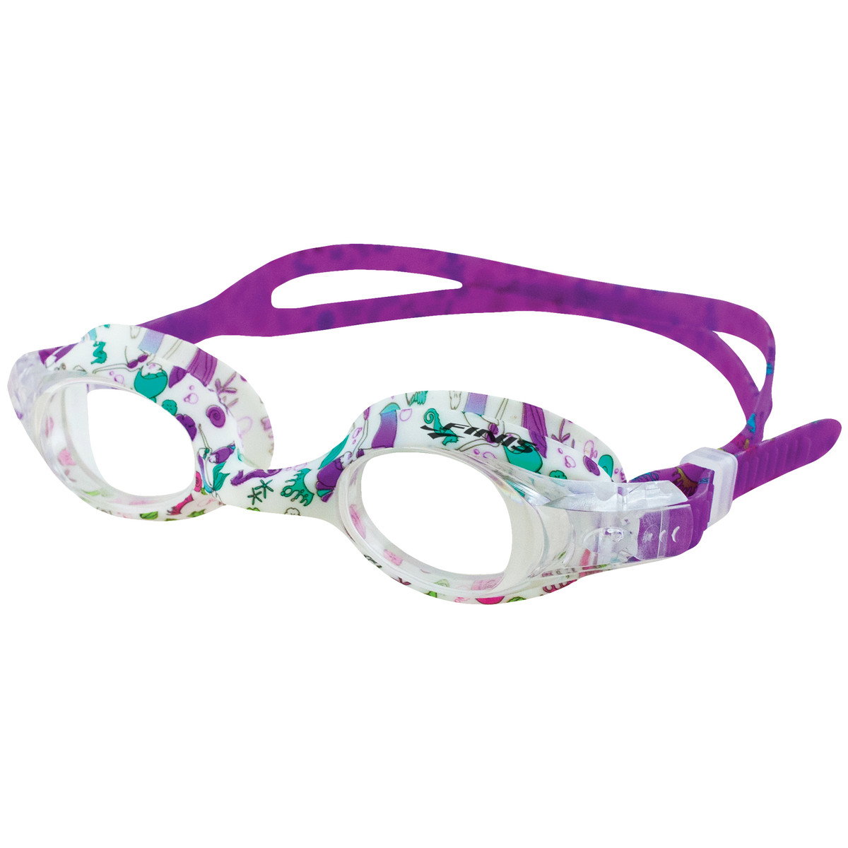 Finis Finis - ochelari inot pentru copii Mermaid Goggles Fintastic - alb multicolor
