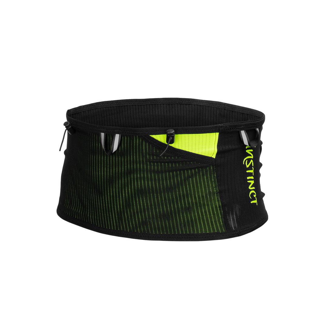 Instinct Instinct - centura talie Reflex Belt - negru verde fluo