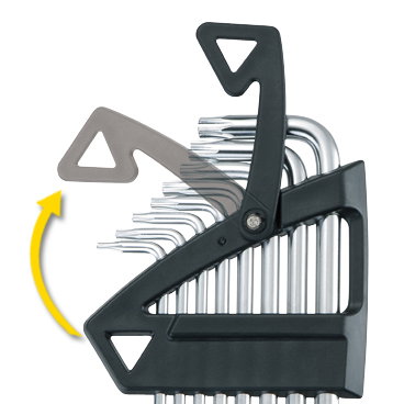 Topeak - set chei bicicleta tip Torx - negru argintiu
