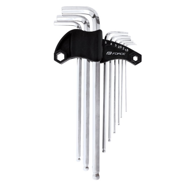 Force - Set imbus bicicleta, 9 chei (1.5-10mm), cu suport