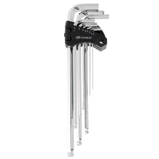 Force - Set imbus bicicleta, 9 chei (1.5-10mm), cu suport