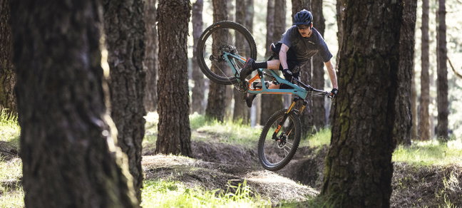 Orbea Occam H30 - bicicleta MTB full suspension All Mountain 29" - portocaliu