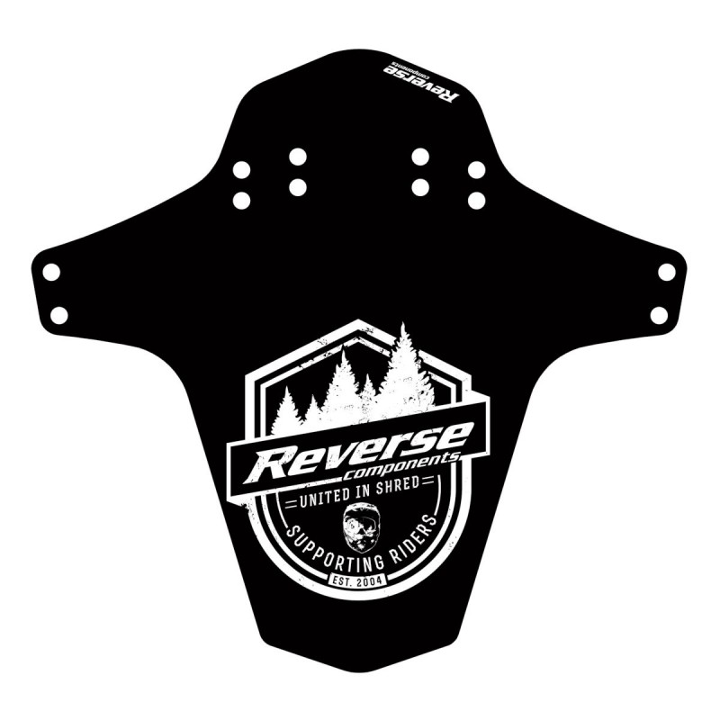 Reverse Components Reverse - Aparatoare noroi bicicleta Supporting Riders - negru alb