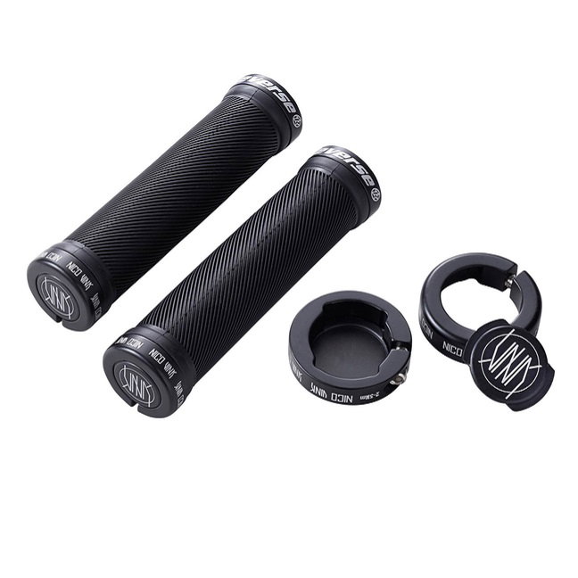 Reverse Components Reverse - Mansoane bicicleta Nico Vink Lock On 30/130mm - negru