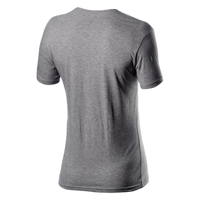 Castelli Tricou ciclism casual cu maneca scurta Armando - gri melange vortex gray