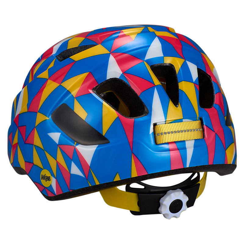 Specialized Specialized - casca ciclism copii Mio Toddler MIPS (1.5 – 4 ani) - albastru galben model geometric
