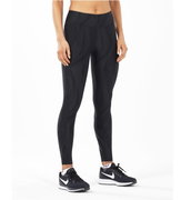 2XU - Colanti de compresie pentru femei Mid-Rise Print Compression Tights - negru gri