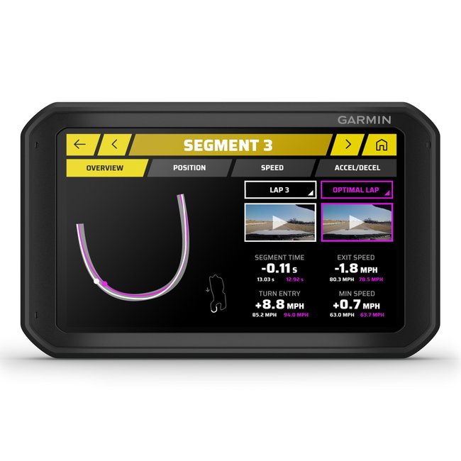 Garmin Catalyst Dispozitiv GPS pentru optimizare a performanţelor în timpul condusului pe circuit