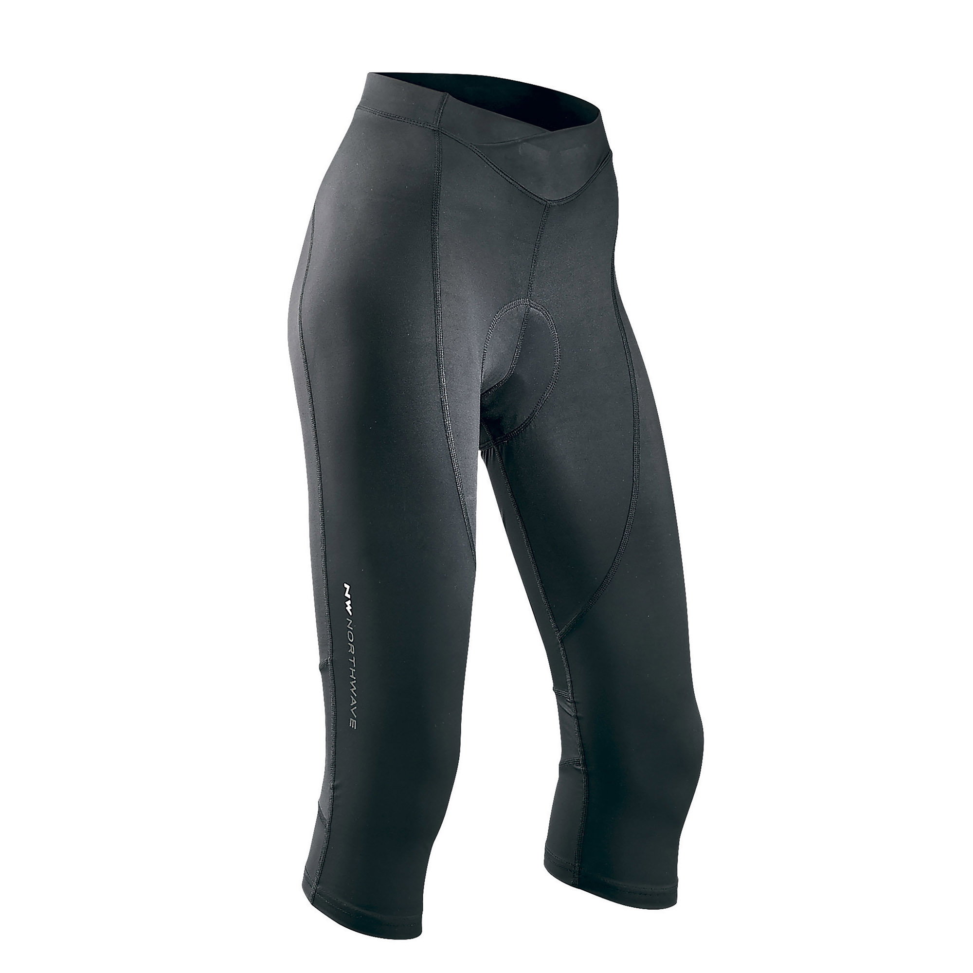 Northwave Northwave Crystal 2 - pantaloni ciclism trei sferturi pentru femei - negru