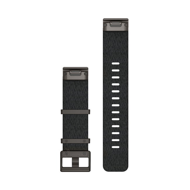 Garmin curea nailon QuickFit 22 cu model jacquard - negru-gri