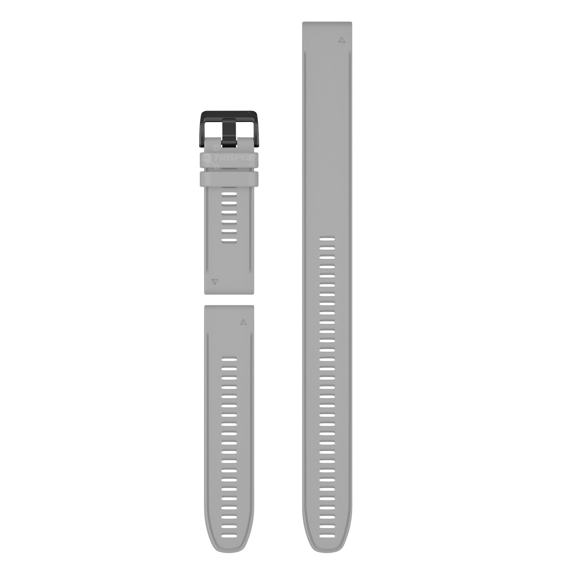 Watch Bands Garmin curea silicon QuickFit 26 - set 2 lungimi - gri pudra
