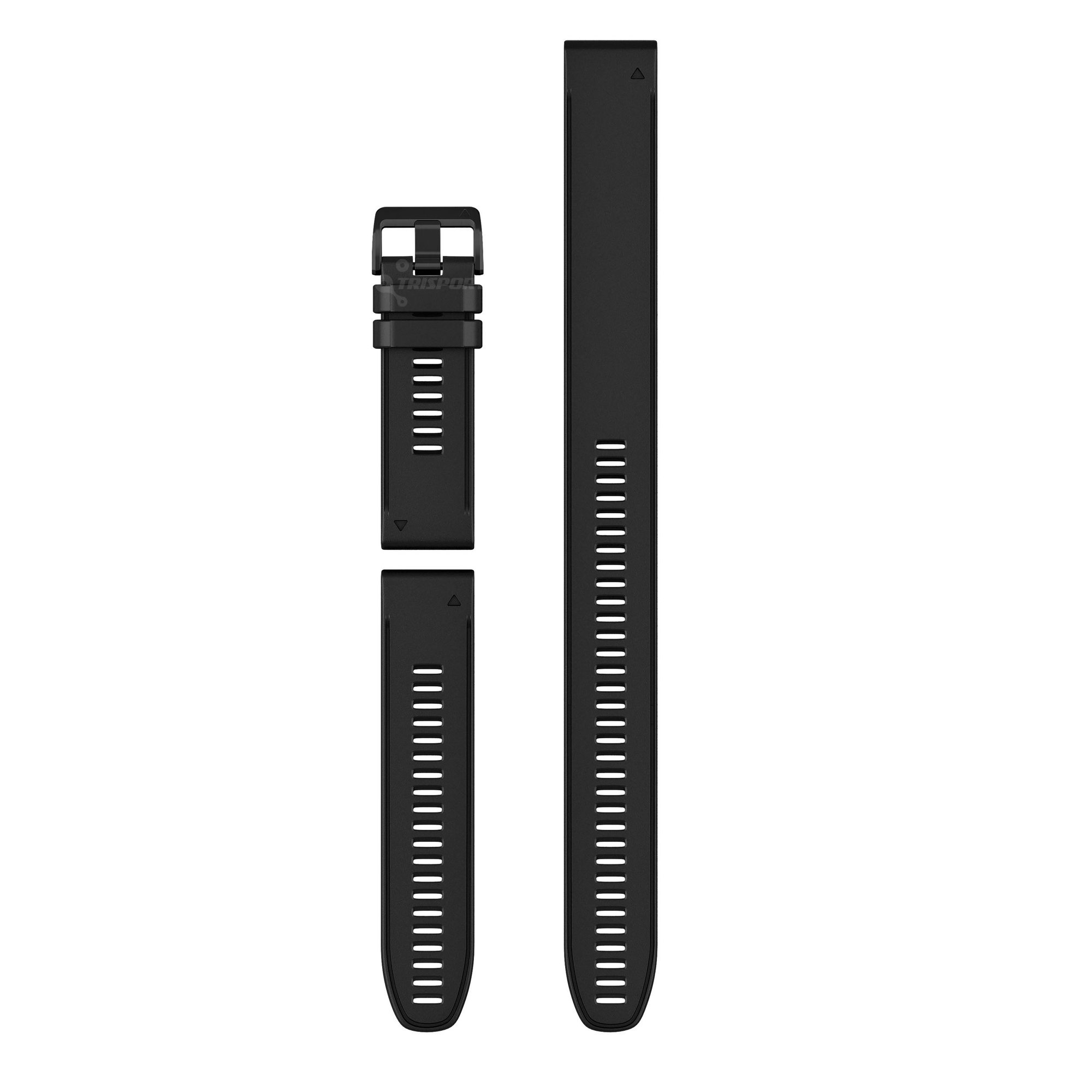 Watch Bands Garmin curea silicon QuickFit 26 - set 2 lungimi - neagra