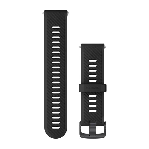 Watch Bands Garmin curea silicon pentru Forerunner 745 - negru