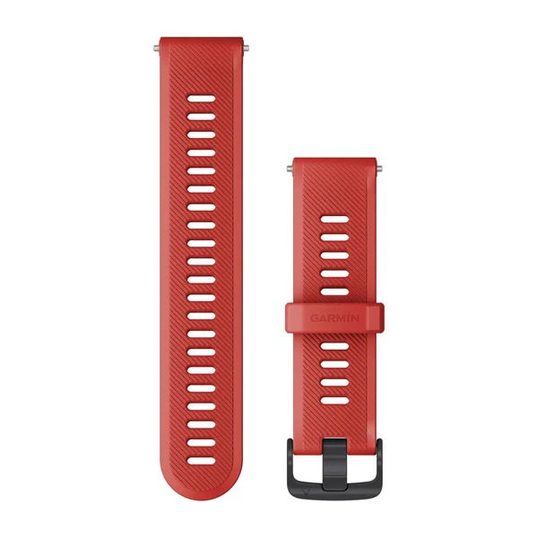 Watch Bands Garmin curea silicon pentru Forerunner 745 - rosu