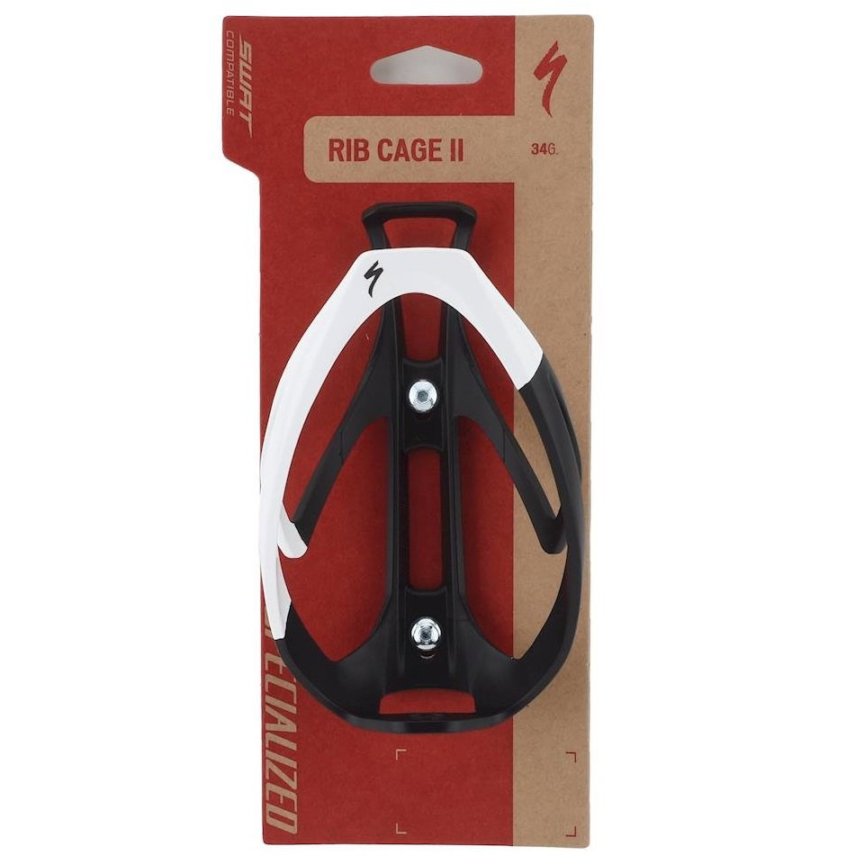 Specialized Specialized suport bidon apa bicicleta Rib Cage II - negru mat alb