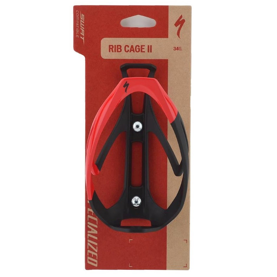 Specialized Specialized suport bidon apa bicicleta Rib Cage II - negru rosu lucios
