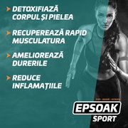 Zen Rituals - sare de baie epsom (Epsoak Sport) cu uleiuri esentiale de Eucalipt si Menta - 4500g