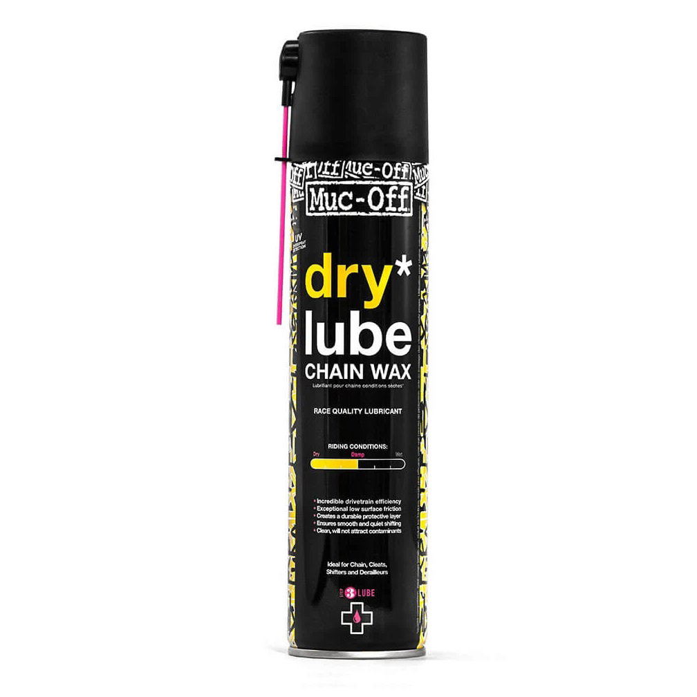 Muc-Off Muc-Off - Lubrifiant lant bicicleta Dry Weather Chain Lube PTFE Aerosol 400ml