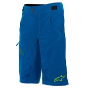 Alpinestars - Pantaloni scurti Outrider rezistenti la apa - albastru inchis lime